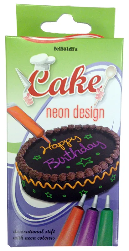 Cake Design dekorationsstift Neon