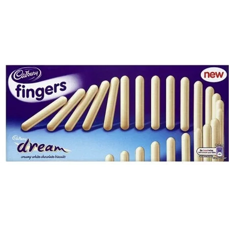 Cadbury Fingers White 1,14 kg (10x114 gram)